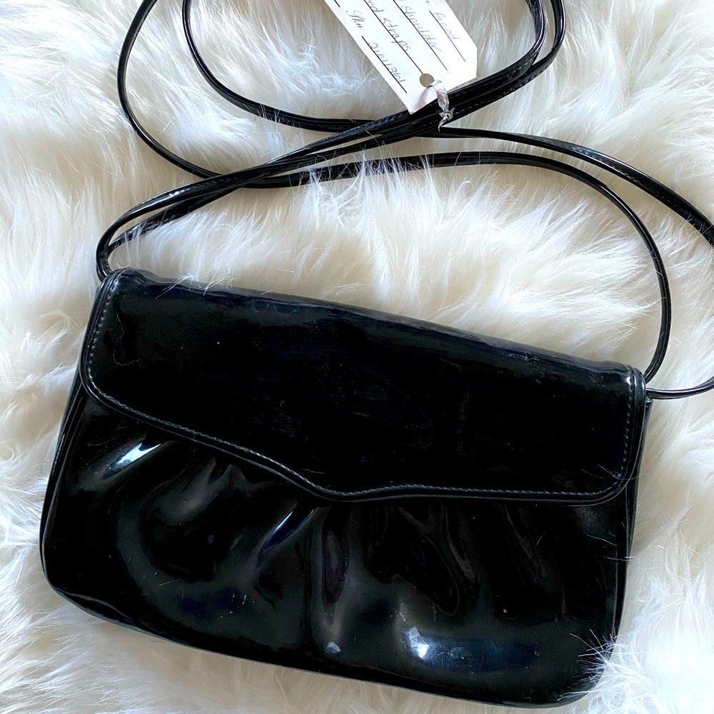 Vintage Black Shoulder Purse